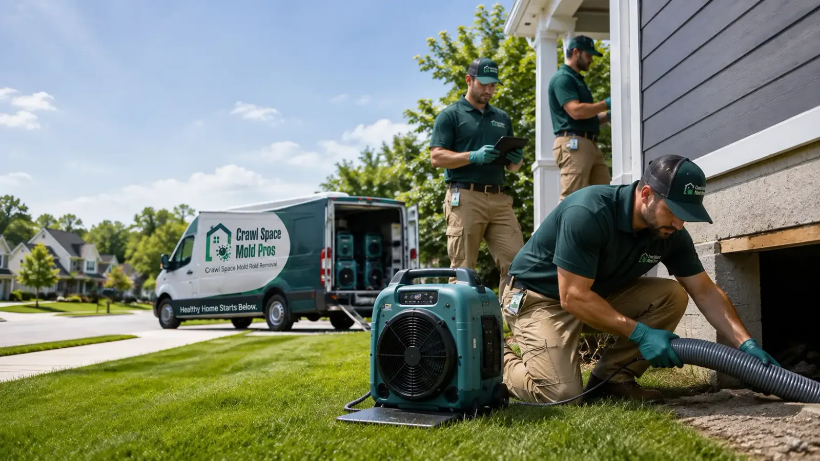 Crawl Space Mold Removal in Geneva, MN
